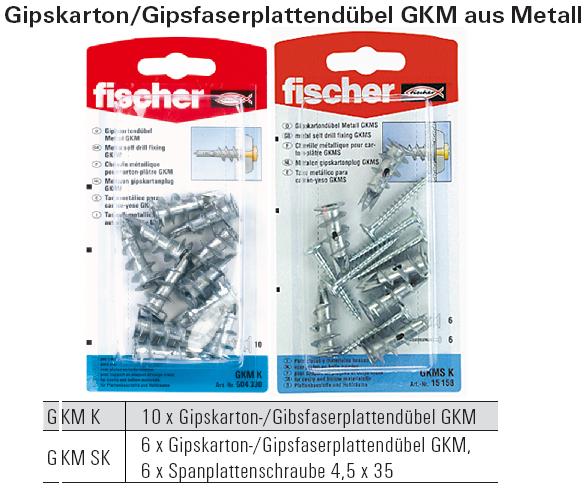 Inhalt und Beschreibung Gipskarton/Gipsfaserplattend&uuml;bel GKM aus Metall, SB-verpackt, SB verpackt