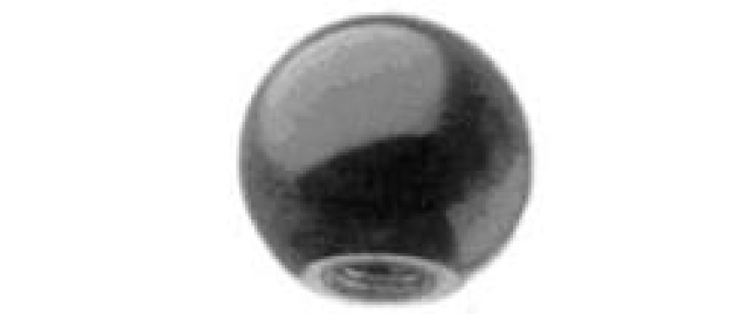 Kugelknöpfe glänzend, DIN 319C