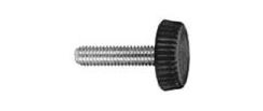 Rändelschraube mit Metallgewinde