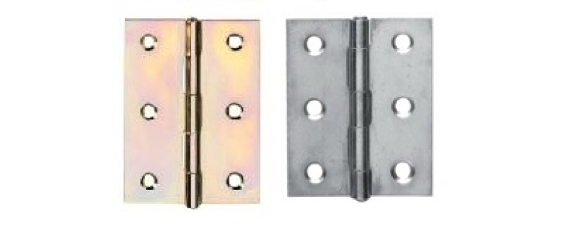 Halbbreite Scharniere DIN 7954 B, verzinkt