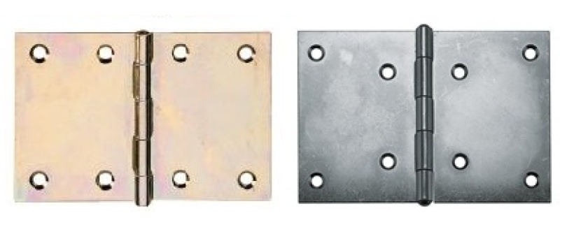 Breite Scharniere DIN 7954 D, verzinkt