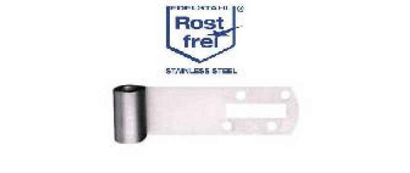 Seitlich verstellbare Rolle Ø 13mm, A2 Edelstahl