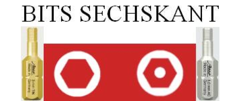 Bits Sechskant