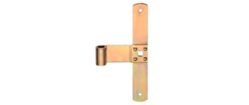 Mittelband Nr. 30 für Klappläden, Rolle 13mm gelb verzinkt