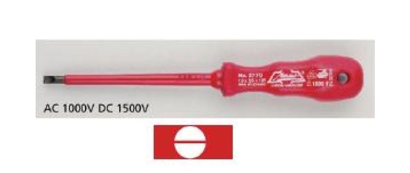 Profi-Schraubendreher VDE Schlitz FL