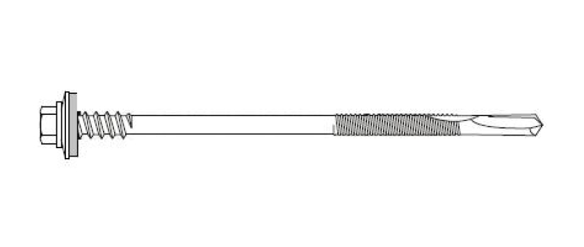 Befestiger für Sandwich-Profile auf Stahlkonstruktion bis 14,0mm A2 Edelstahl