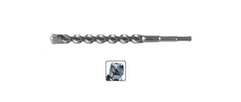 Hammerbohrer SDS-plus 4-X, mit 4 Hartmetallschneiden