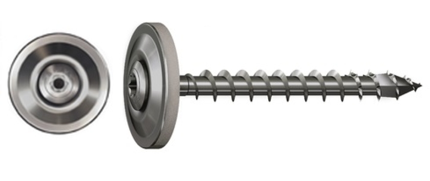 SPAX - Spenglerschraube Edelstahl A2 mit EPDM Dichtung