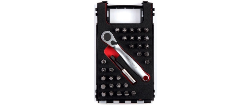 Bitsätze Bit-Depot "Master" mit Mini-Bit-Ratsche