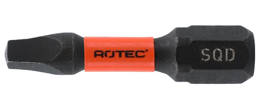 Black Impact Bit SQD / ROB (Vierkant)