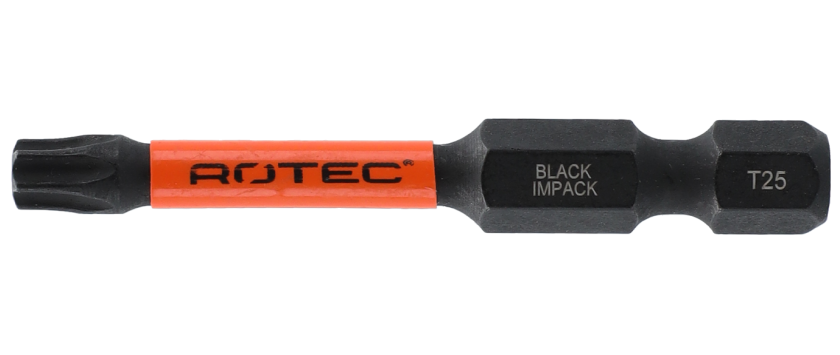 Black Impact Bit TORX - 50mm