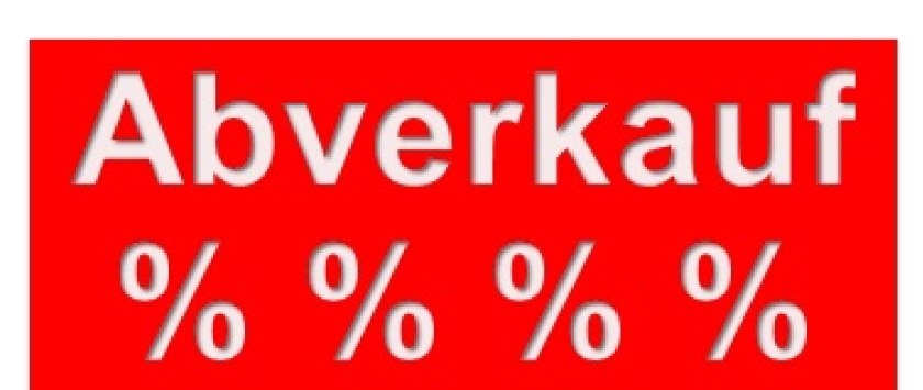 Abverkaufsartikel zum Sonderpreis