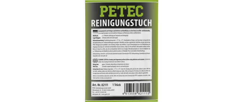 PETEC Reinigungstuch