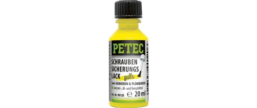 PETEC Schraubensicherungslack Pinselflasche