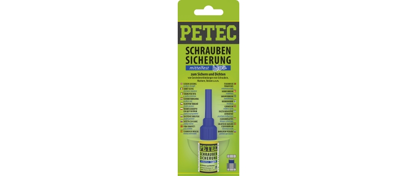 PETEC Schraubensicherung mittelfest