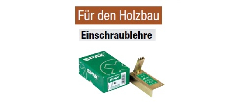 Spax - Einschraublehre