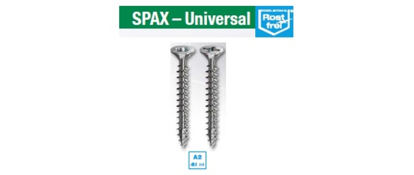 Spax - Edelstahl Universalschrauben