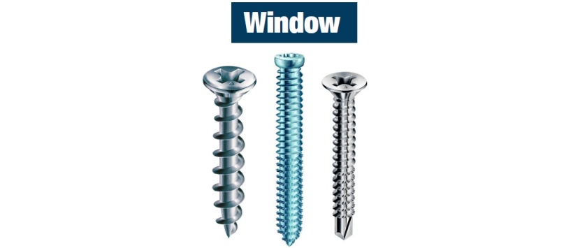 Spax - Für den Fensterbau