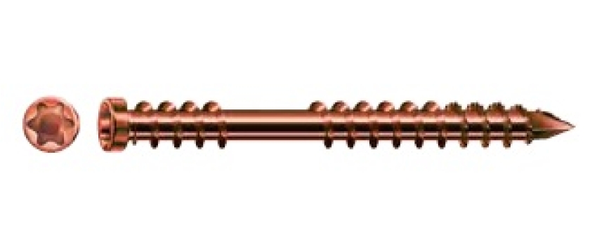 SPAX T-STAR plus Zylinderkopf- Antik- mit CUT-Spitze und Fixiergewinde Edelstahl A2