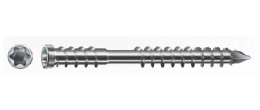 ABC-SPAX-D Terrassenschrauben Edelstahl für Bangkirai A4