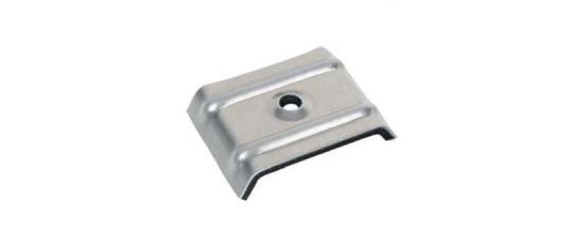 Kalotten KANTIG aus Aluminium blank