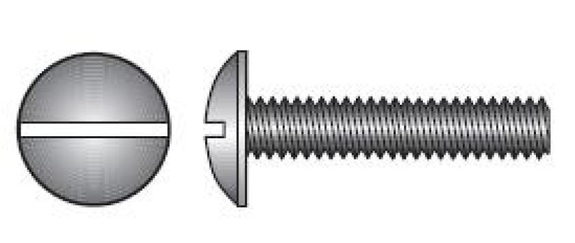 Becherschrauben / Flachrundschrauben