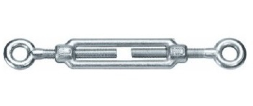 DIN 1480 Spannschlösser mit 2 Ösen verzinkt