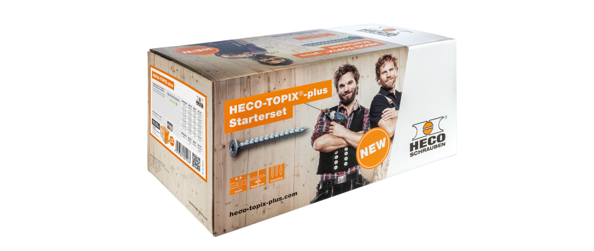 HECO-TOPIX-plus Profiset Schraubensortiment