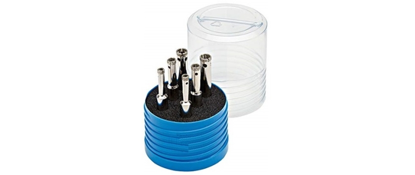 DIAMANT Fliesenbohrer-Sortiment BASIC mit Rundschaft