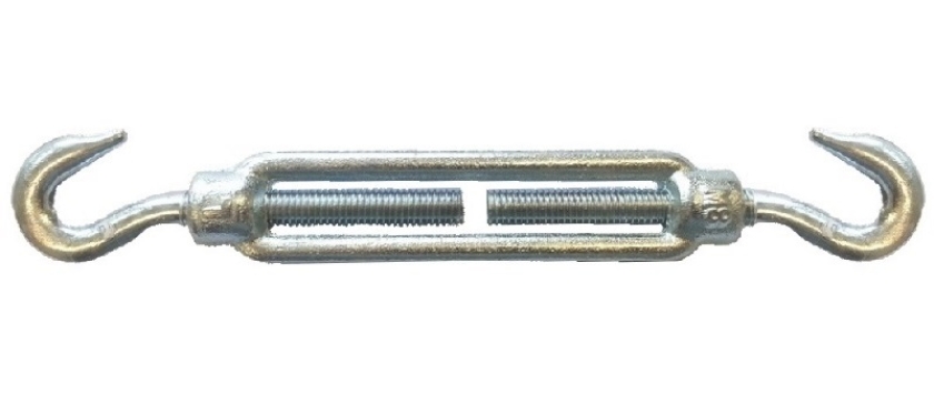 DIN 1480 Spannschlösser mit 2 Haken verzinkt