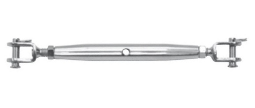 ähnlich DIN 1478 Wantenspanner geschlossen A4 Edelstahl Gabel/Gabel