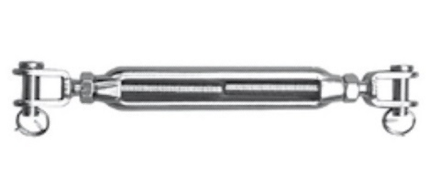 ähnlich DIN 1478 Wantenspanner offen A4 Edelstahl Gabel/Gabel