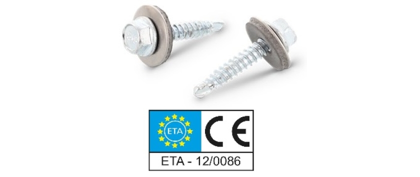 Bi-Metall Bohrschrauben Sechskantkopf A2/CV, Bohrleistung 2mm