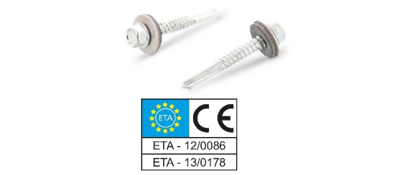 Bi-Metall Bohrschrauben Sechskantkopf A2/CV, Bohrleistung 12mm