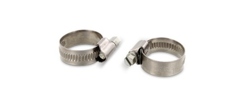 DIN 3017 Schlauchschellen mit Schneckenantrieb, Form A, A2 Edelstahl