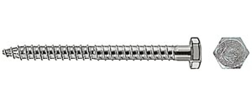 Sicherheitsschraube 6-kt. A4 Edelstahl ( R )