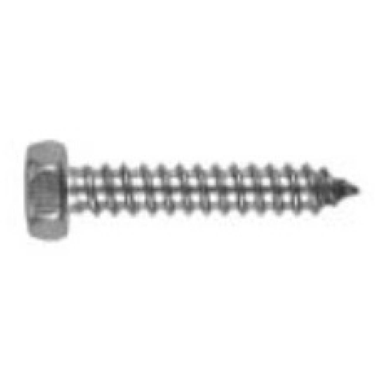 ISO 1479 (ehem. DIN 7976) Sechskant-Blechschraube C A2 Edelstahl 3,5X9 ...