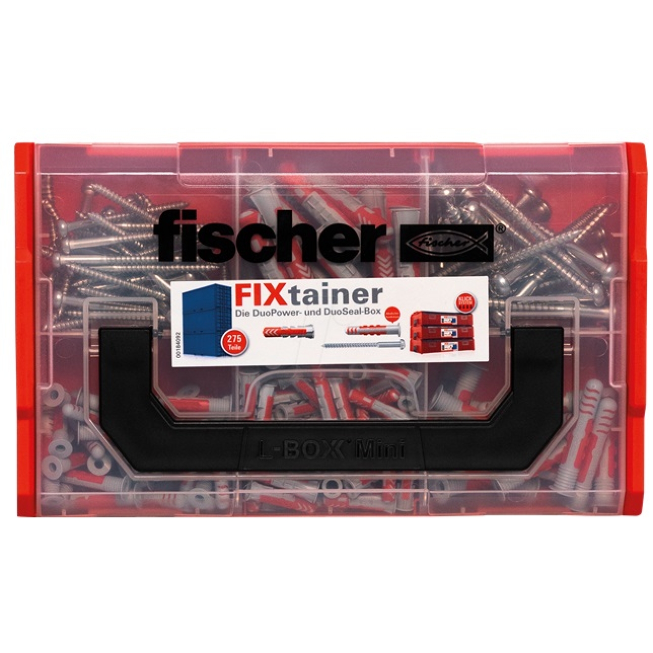 Fischer FIXtainer DUOPOWER /DUOSEAL - Box mit 275 Teilen - 1 Stück ...
