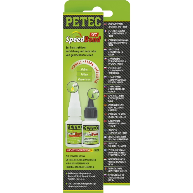 PETEC SpeedBond-Set SB-Karte - 1 Stück