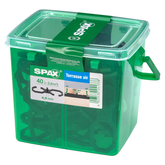Spax-Air 4,5mm Fugenbreite - 1 x Henkelbox (Inhalt: 40 Stück)