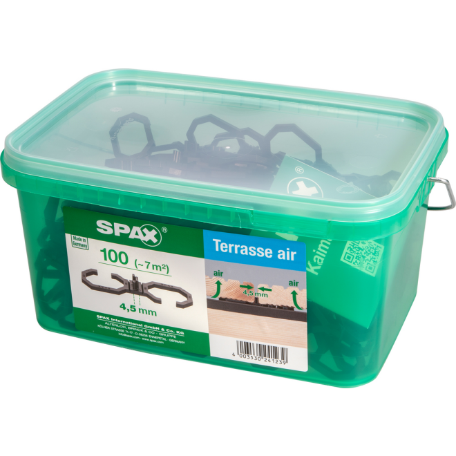 Spax-Air 4,5mm Fugenbreite - 1 x Henkelbox (Inhalt: 100 Stück)
