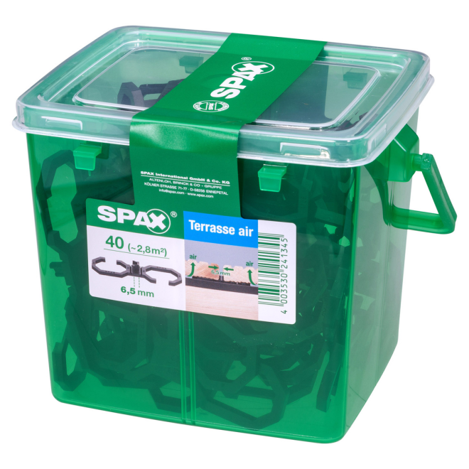 Spax-Air 6,5mm Fugenbreite - 1 x Henkelbox (Inhalt: 40 Stück)