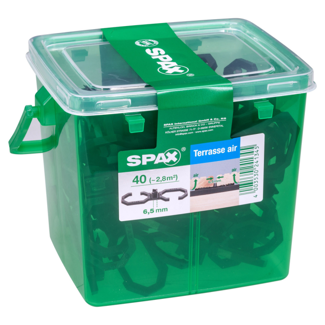 Spax-Air 6,5mm Fugenbreite - 1 x Henkelbox (Inhalt: 40 Stück)