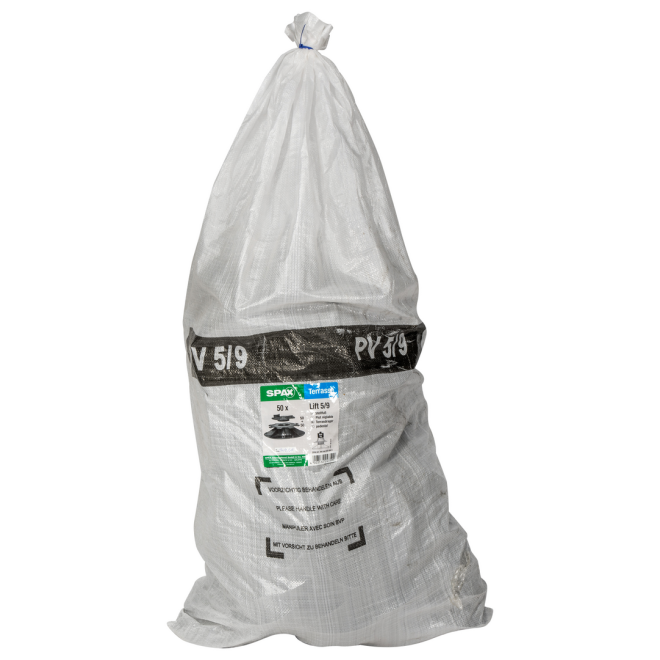 Spax Lift Terrassenträger 5/9 - 1 Big Bag (Inhalt: 50 Stück)