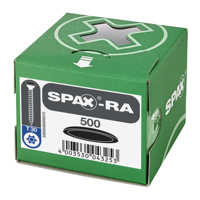 Kunststoff- Abdeckkappen für Spax-RA Flachsenkkopf schwarz- 500 Stück 