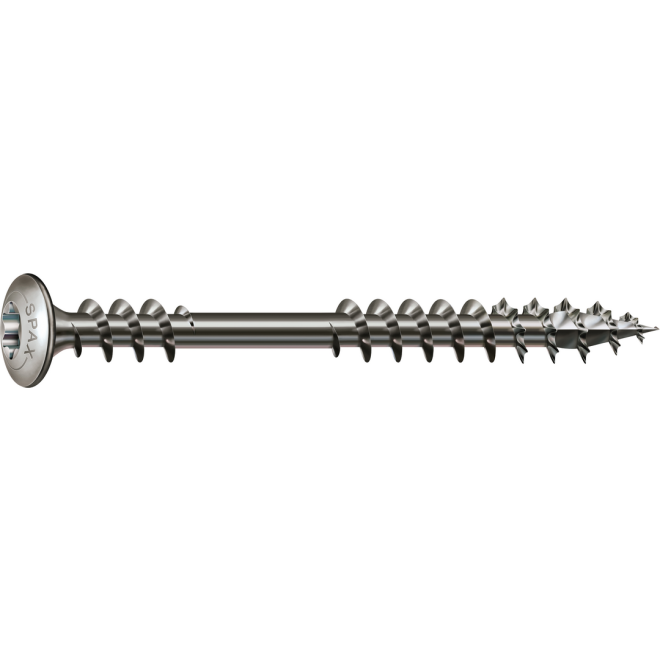SPAX -Terrassenschraube Bold, T-Star plus T20 in A2, Zierkopf - 5,0x56mm - 100 Stück
