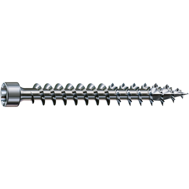 SPAX T-Star plus Zylinderkof 4CUT WIROX® Torx 30; 6,0x180 (Gewinde bis annähernd Kopf) - 100 Stück
