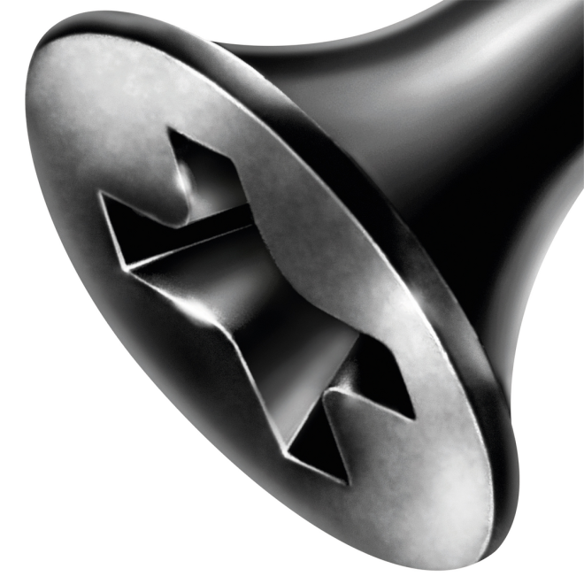 SPAX Schnellbauschraube GIX Typ-D magaziniert im Langband mit Trompetenkopf und Kreuzschlitz H; Blechgewinde und Bohrspitze; 3,5 x 25mm; - 1.000 Stück