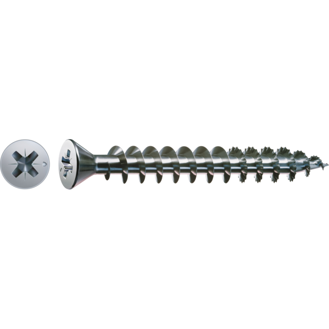 SPAX Universalschrauben Senkkopf, Kreuzschlitz VG mit kleinem Kopf Ø 5,0mm 3x12 WIROX® - 5.000 Stück