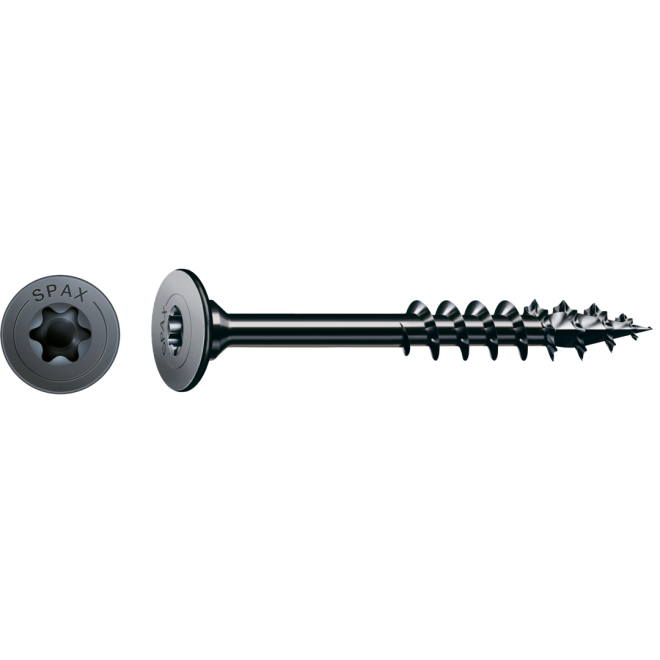SPAX - Universalschraube Flachrückwandschraube T-STAR plus; Teilgewinde; 4 CUT BLAX® - 4,0 x 34 - 200 Stück